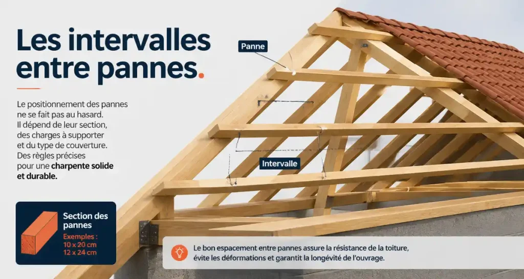 Les intervalles entre pannes.