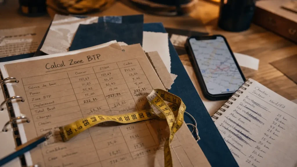 Logiciel calcul zone BTP gratuit : éviter les erreurs d’indemnités de chantier