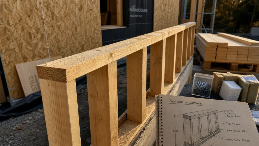 Section bois ossature : comment choisir les bonnes dimensions pour votre projet ?