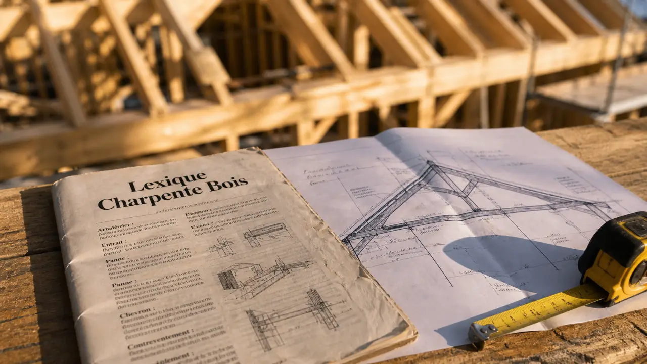 Lexique charpente bois pdf : termes pour lire un plan de charpente bois