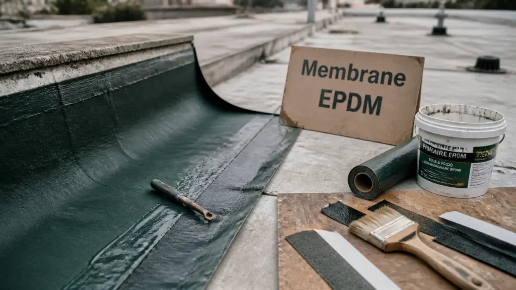 ElastoSeal Pro GS, une membrane EPDM à poser à froid qui exige un support impeccable