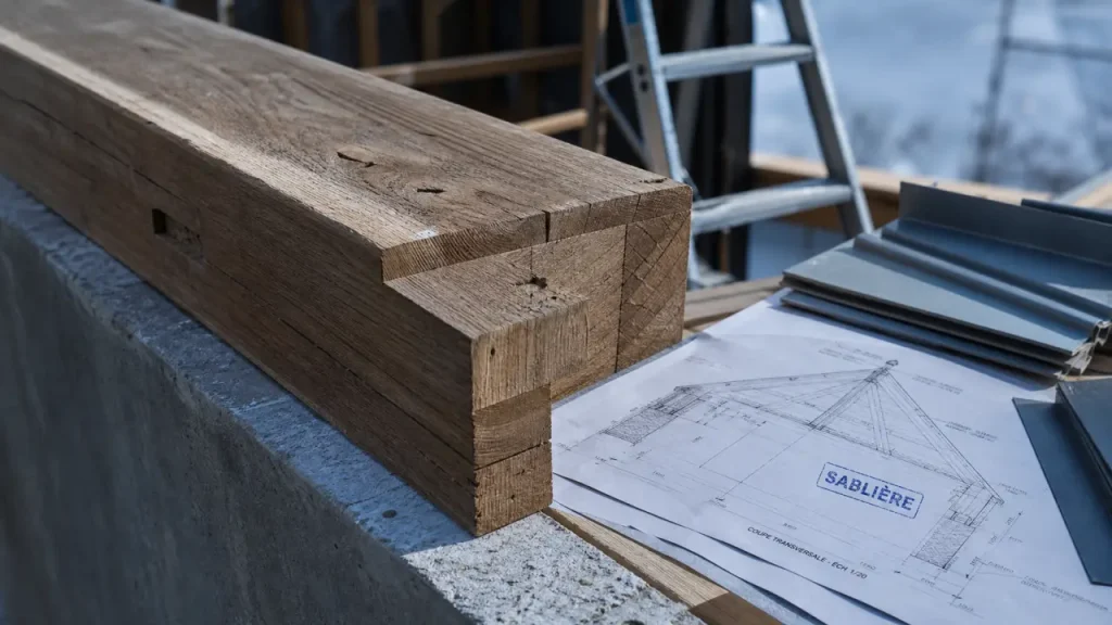 Sablière : poutre, panne ou costière, le sens qui change selon le chantier