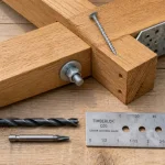Visserie charpente bois : vis structurelle sur charpente en bois