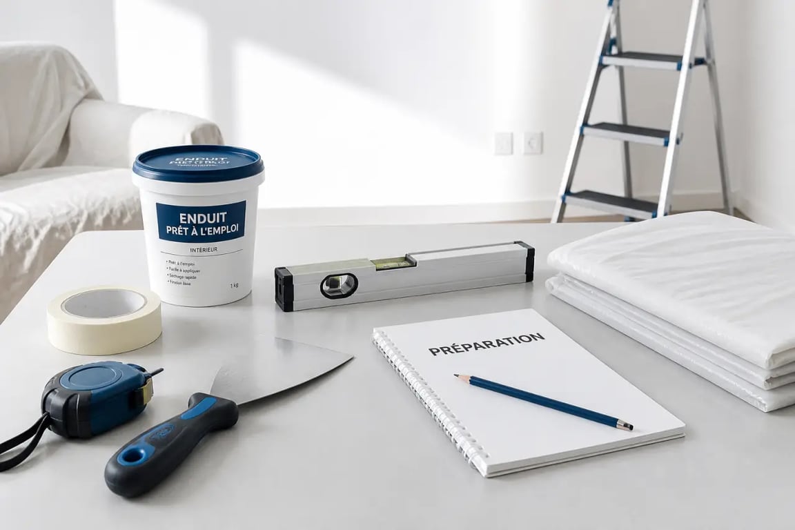10 ressources pratiques pour réussir ses travaux de bricolage à la maison : outils et protections préparés avant un petit chantier