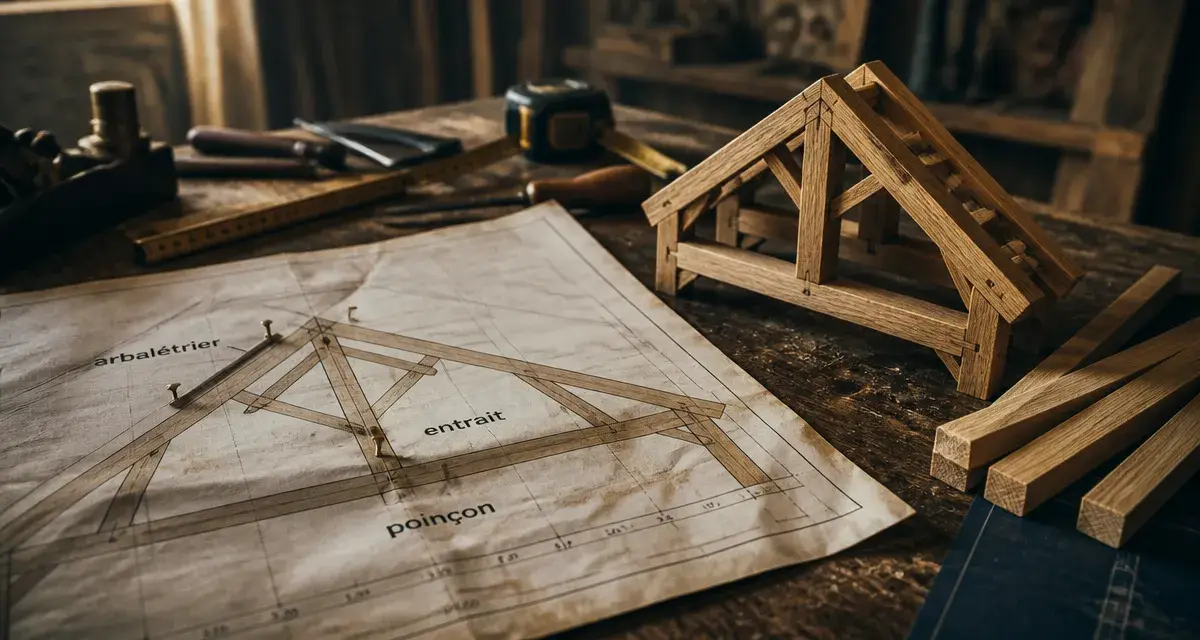 Vocabulaire charpente : termes techniques de la ferme traditionnelle