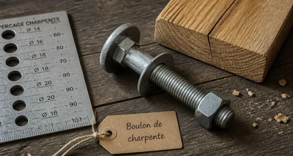 Boulon de charpente : choisir le diamètre idéal et éviter les erreurs de serrage fatales