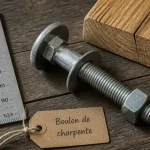 Boulon de charpente galvanisé et rondelle : diamètre et serrage