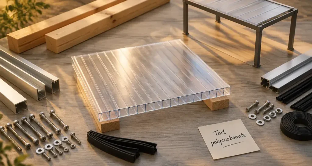 Toiture polycarbonate : choisissez l’épaisseur et la teinte selon votre projet