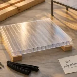 Toiture polycarbonate : épaisseur et teinte